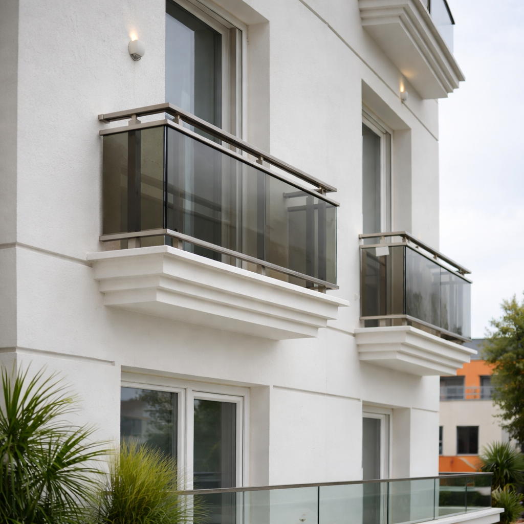 Balkon cam korkuluk uygulaması