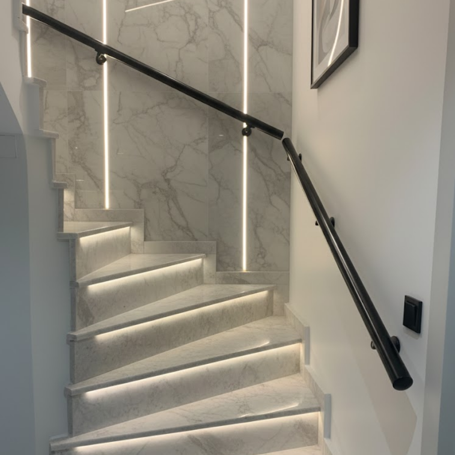 Alüminyum korkuluk merdiven